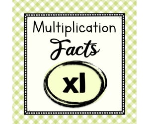 Multiply by One Worksheets | Multiplication Facts | 1 Times Tables