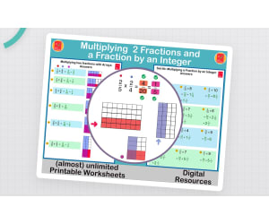 Multiplying Fractions with Fractions and Integers