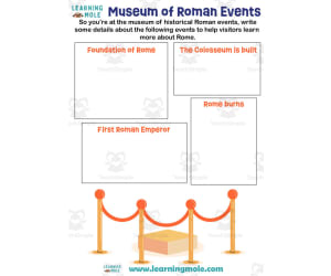 Museum of Roman Events Activity