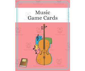 Music Game Cards
