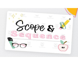 Music Scope and Sequence Editable Template