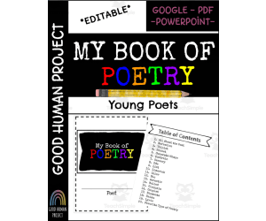 My Book of Poetry | Young Poets Writing Activity