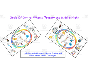 My Circle of Control Wheels (Primary and Middle/High) SEL Handouts