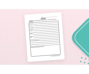 My Culture Worksheet