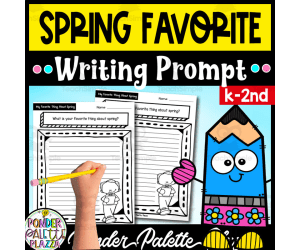 My Favorite Thing - Writing Prompt