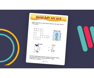 My First Crossword Puzzles: Volume 2 Activity Book
