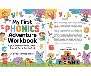 My First Phonics Adventure Workbook 109 Fun Lessons to Master Letters