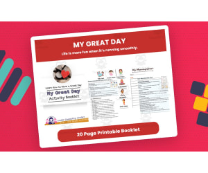 My Great Day Activity - Empower Kids with Organization & Gratitude