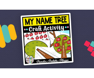 My Name Tree Craft Activity
