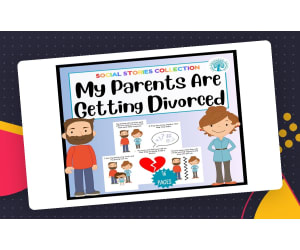 My Parents are Getting Divorced Social Story