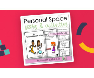 My Personal Space Rules, Social Skills Story and Activities