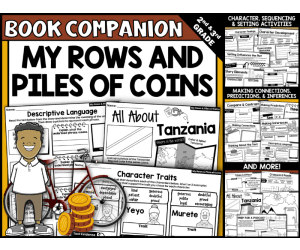My Rows and Piles of Coins Interactive Read-Aloud Activities