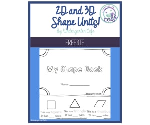 My Shape Book | Printable Math Shapes Activity