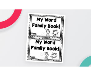 My Word Family Book!