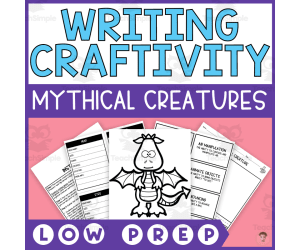 Mythical Creatures Writing Craftivity (Create Your Own Mythical Creature)