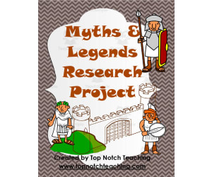 Myths and Legends Research Project