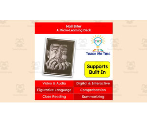 Nail Biter | Figurative Language Activity | Micro-Learning Deck