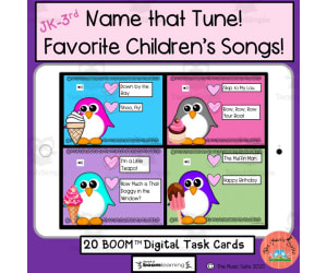 Name that Tune! Boom Cards