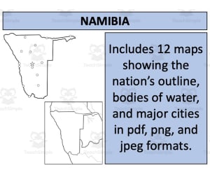 Namibia Map Resources