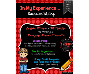Narrative Writing Packet