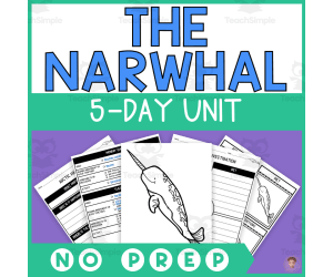Narwhal Unit Study (Arctic Animals Lesson Plan, Videos, Activities)
