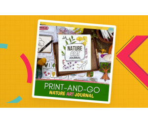 Nature Art Journal for Kids: Explore Art Elements and Plant Science