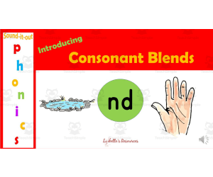 ND Endings Digraph PowerPoint Lesson