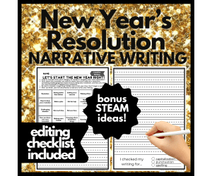 New Year's Resolution Writing Challenge | Growth Mindset & Resilience!