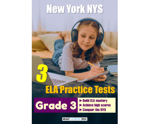 New York NYS Pack of 3 ELA Practice Tests for Grade 3