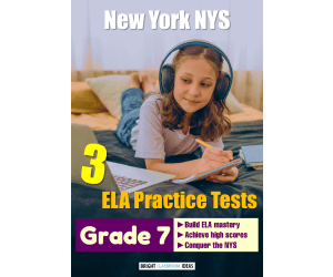 New York NYS Pack of 3 ELA Practice Tests for Grade 7