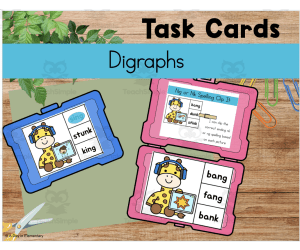 Ng or Nk Correct Spelling Task Cards