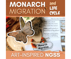 NGSS Third Grade Life Cycle and Migration Project - Activities for 3-LS1-1