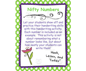Nifty Numbers Worksheet