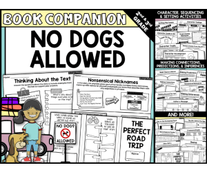No Dogs Allowed, by Sonia Manzano Interactive Read-Aloud Activities