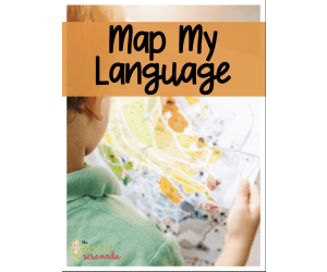 NO PRINT Map My Language Map Skills Pumpkin Patch Virtual Trip