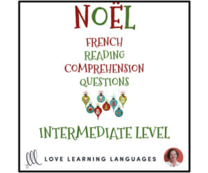 Noël - Christmas - French reading comprehension questions