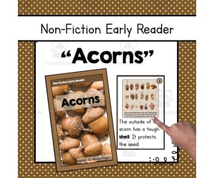 Non-Fiction Early Reader: Acorns