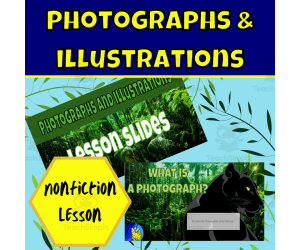 Nonfiction photographs and illustration lesson rainforest