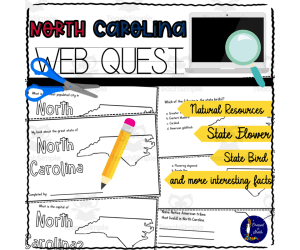 North Carolina WebQuest Printable Book