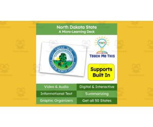 North Dakota: A Micro-Learning Deck | Digital Geography Lesson