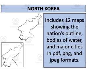 North Korea Map Resources