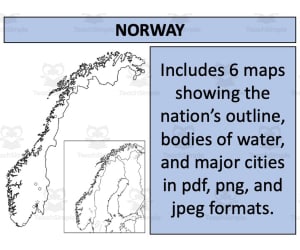 Norway Map Resources