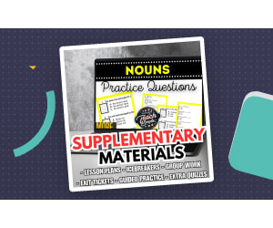 Nouns Supplementary Materials - Grammar Grades 1-2 (PDF)