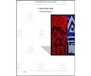 Novel Assessment: A Tale of Two Cities