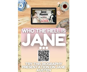 Novel Study - Jane Austen Biography Digital Presentation