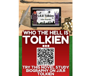 Novel Study - J.R.R Tolkien Biography Presentation - Fantasy