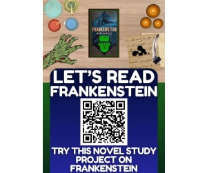 Novel Study on Frankenstein by Mary Shelley - Research Project