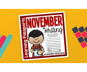 November Writing Prompts - Learning Passport