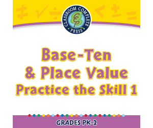 Number & Operations: Base-Ten & Place Value - Practice the Skill 1 - PC Software