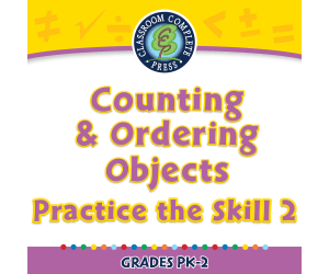Number & Operations: Counting & Ordering Objects - Practice the Skill 2 - PC Software